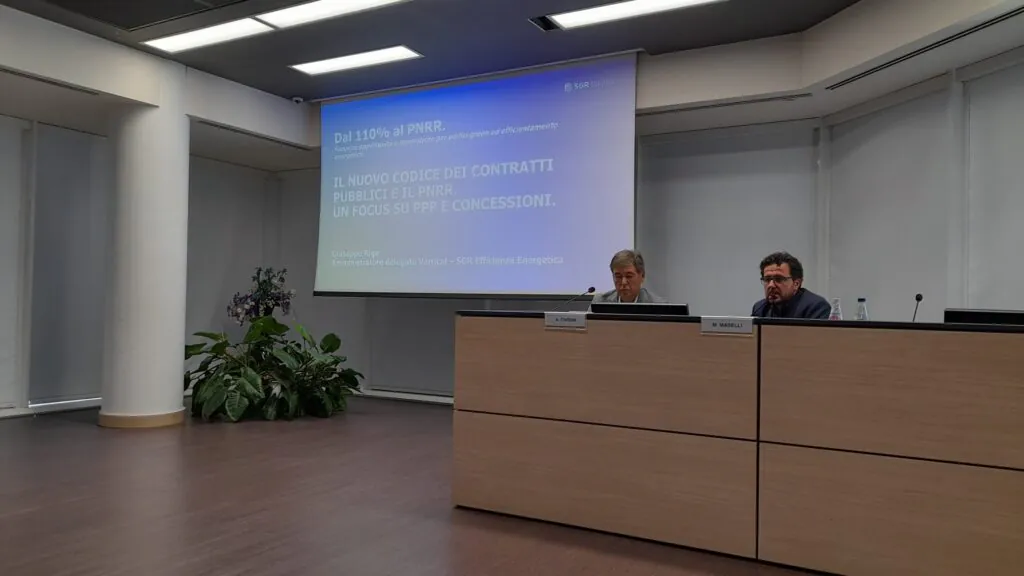Convegno dal 110% al PNRR – Il nuovo codice dei contratti pubblici e il PNRR. Un focus su PPP e concessioni.