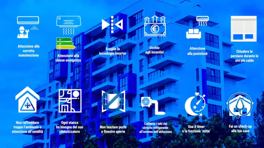 Energia: i consigli ENEA per l’uso efficiente dei condizionatori
