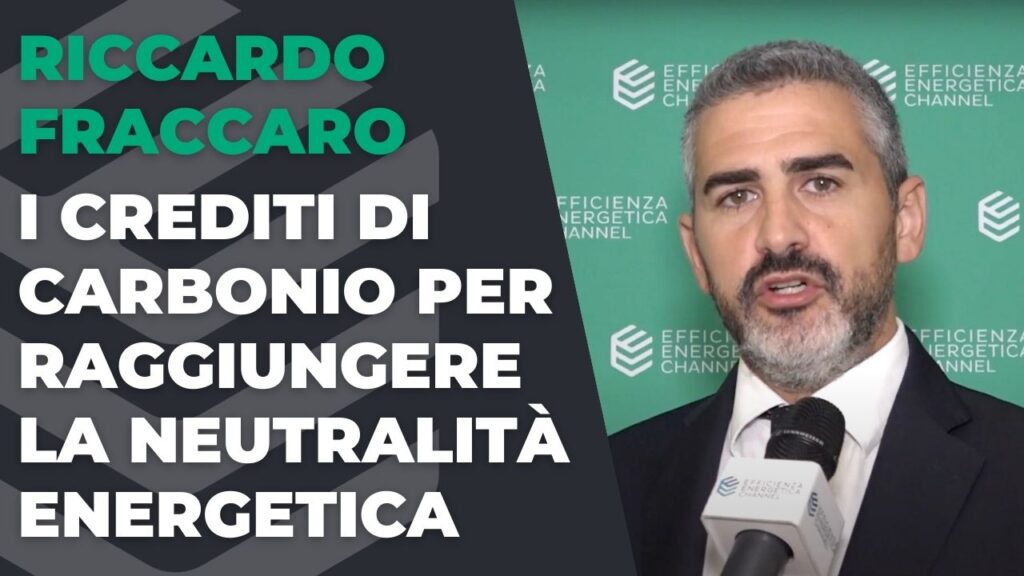 I crediti di carbonio per raggiungere la neutralità energetica – Intervista a Riccardo Fraccaro