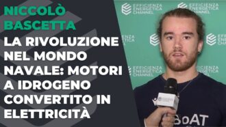 Rivoluzione navale: motori a idrogeno per elettricità – Intervista a Niccolò Bascetta