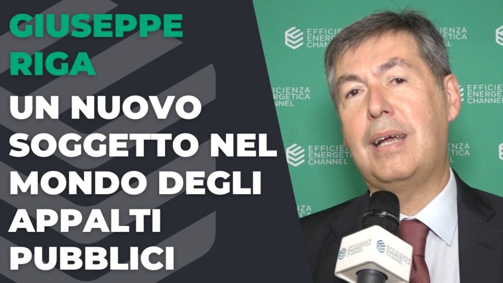 Un nuovo soggetto nel mondo degli appalti pubblici – Intervista a Giuseppe Riga