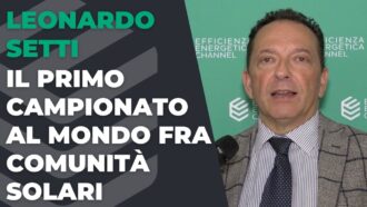 Il primo campionato al mondo fra comunità solari – Intervista a Leonardo Setti