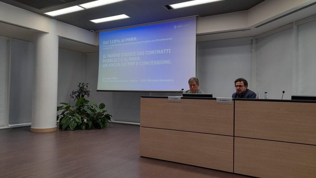 Conference from 110% to the PNRR – The new public procurement code and the PNRR. Focus on PPP and concessions.