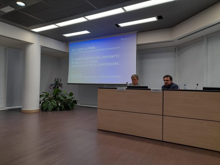 Conference from 110% to the PNRR – The new public procurement code and the PNRR. Focus on PPP and concessions.