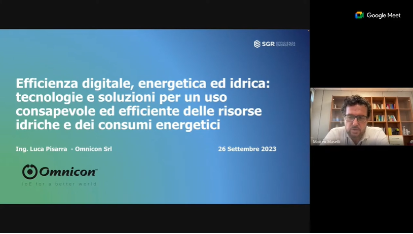 Digital, energy and water efficiency